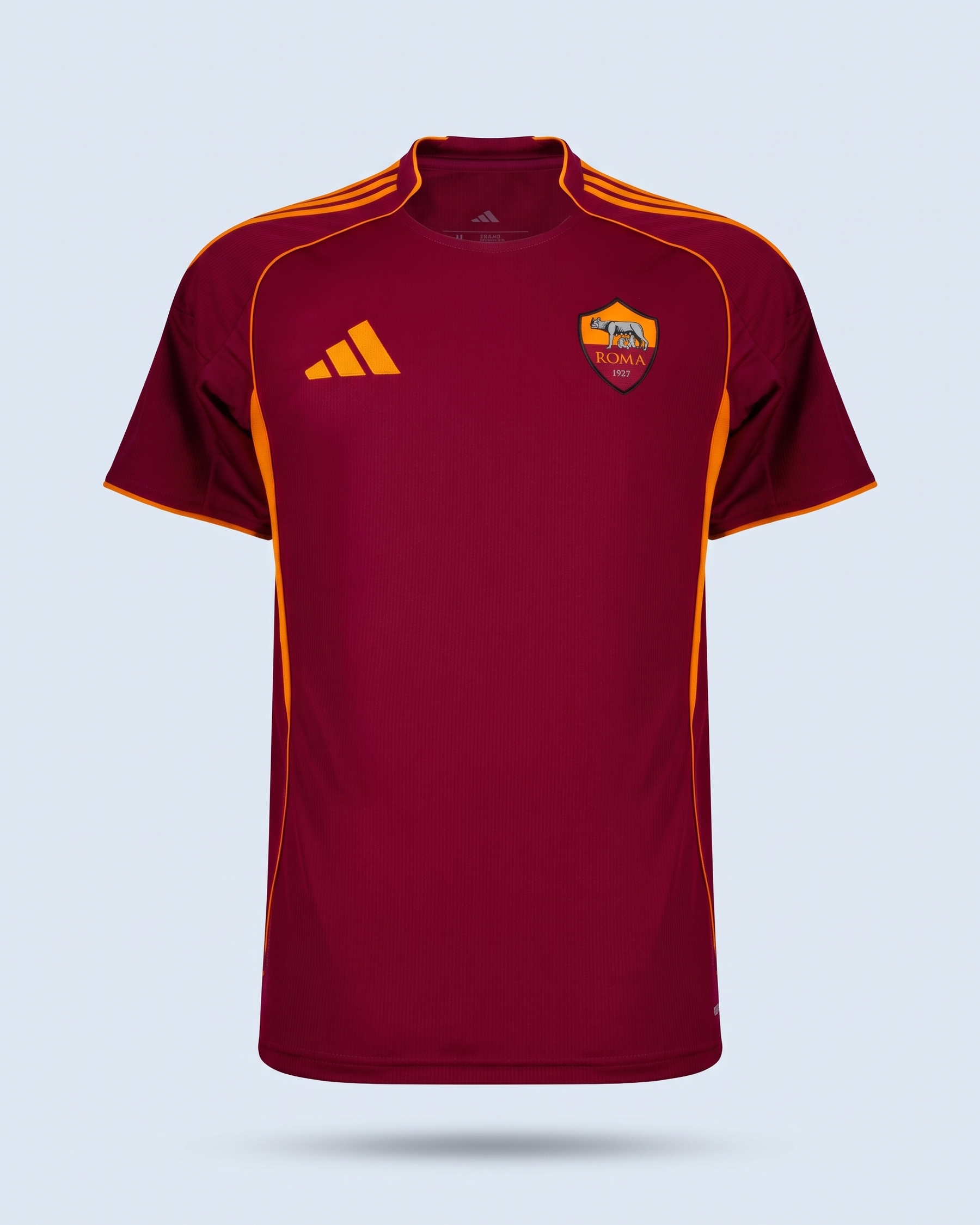 AS Roma Home Shirt 2025-2026 - Men's — 01-front