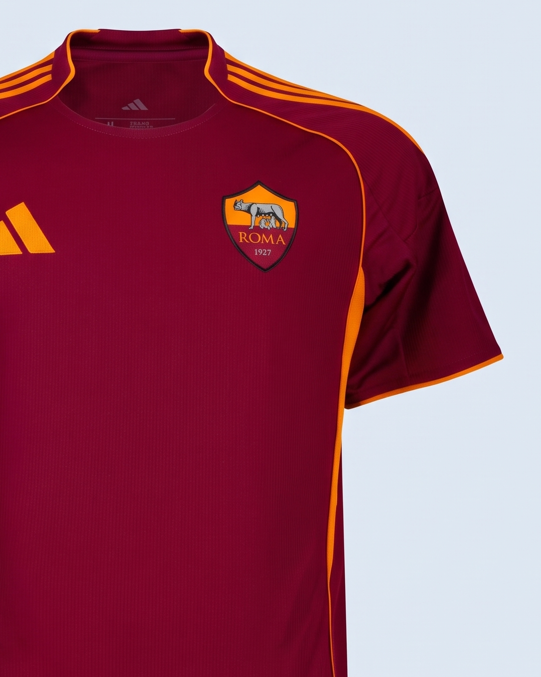 AS Roma Home Shirt 2025-2026 - Men's — 03-crest-detail