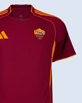 AS Roma Home Shirt 2025-2026 - Men's — 03-crest-detail