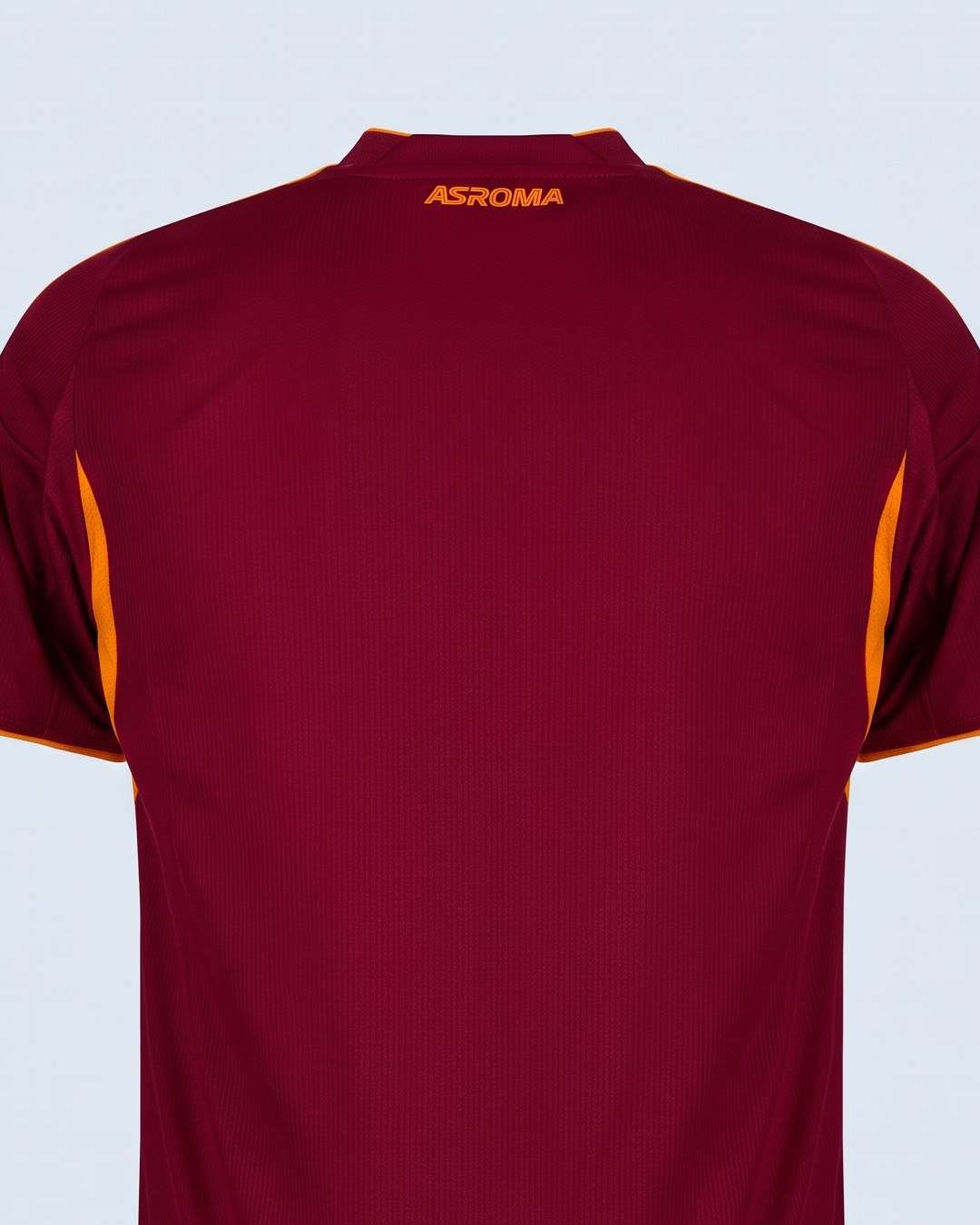 AS Roma Home Shirt 2025-2026 - Men's — 04-back-collar-detail
