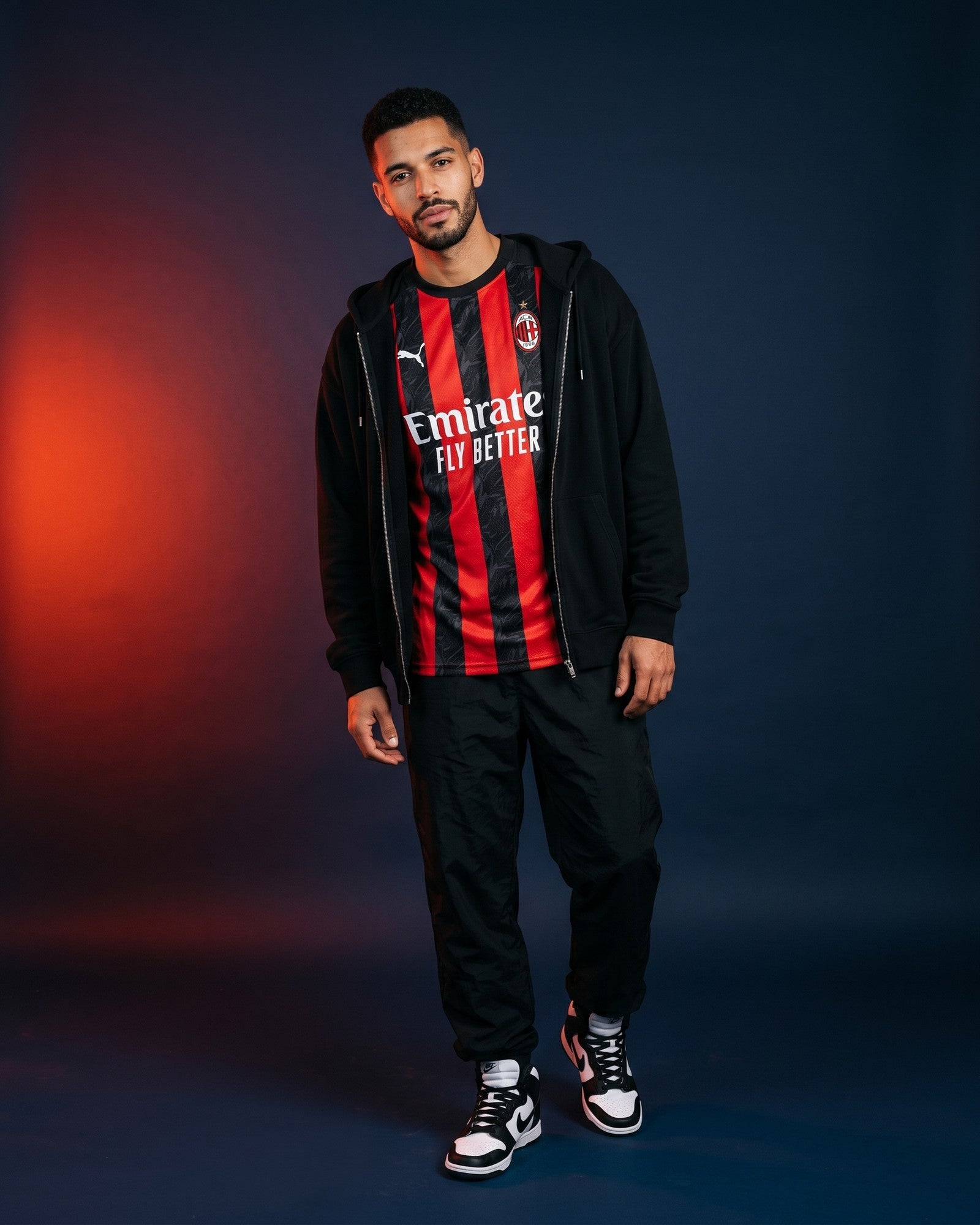 AC Milan Home Shirt 2025-2026 - Men's