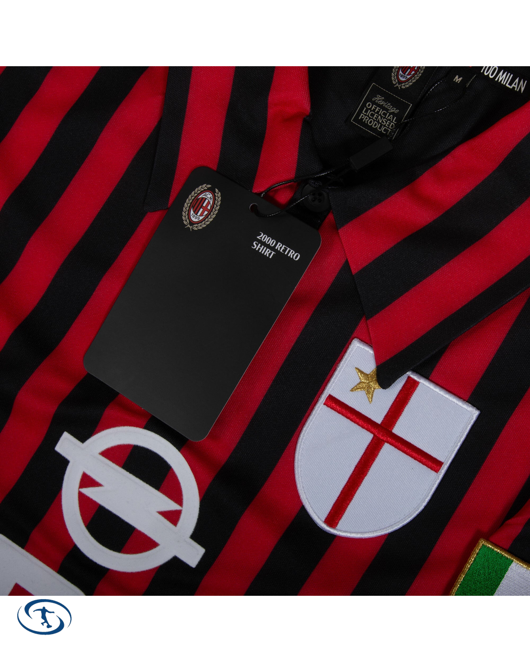 AC Milan Centenary Retro Shirt 1999-2000 - Men's