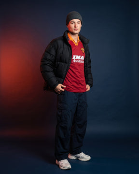 AS Roma Home Retro Totti 10 Shirt 1998-1999 (Gallery Style Printing) - Men's