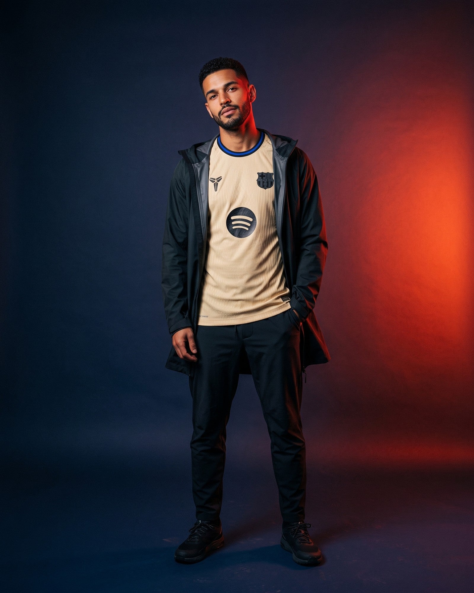 Barcelona Away Match-Level Version Shirt 2025-2026 (Champions League) - Men's