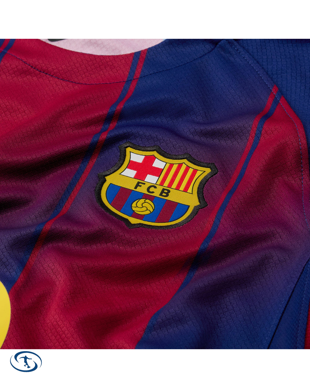 Barcelona Home KIDS Shirt 2025-2026 Fan Style (Champions League Options) - Kids