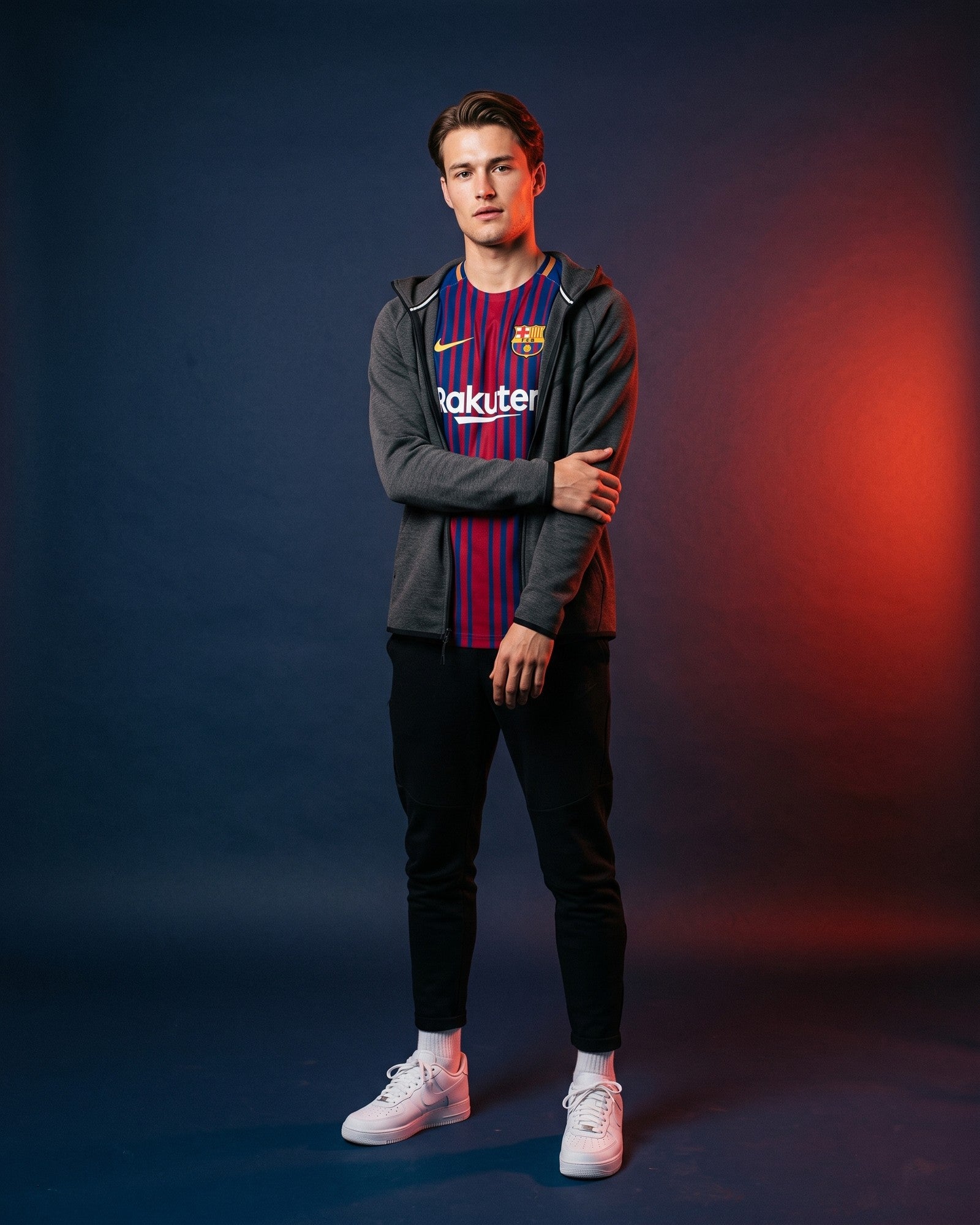 Barcelona Home Shirt 2017-2018 - Men's