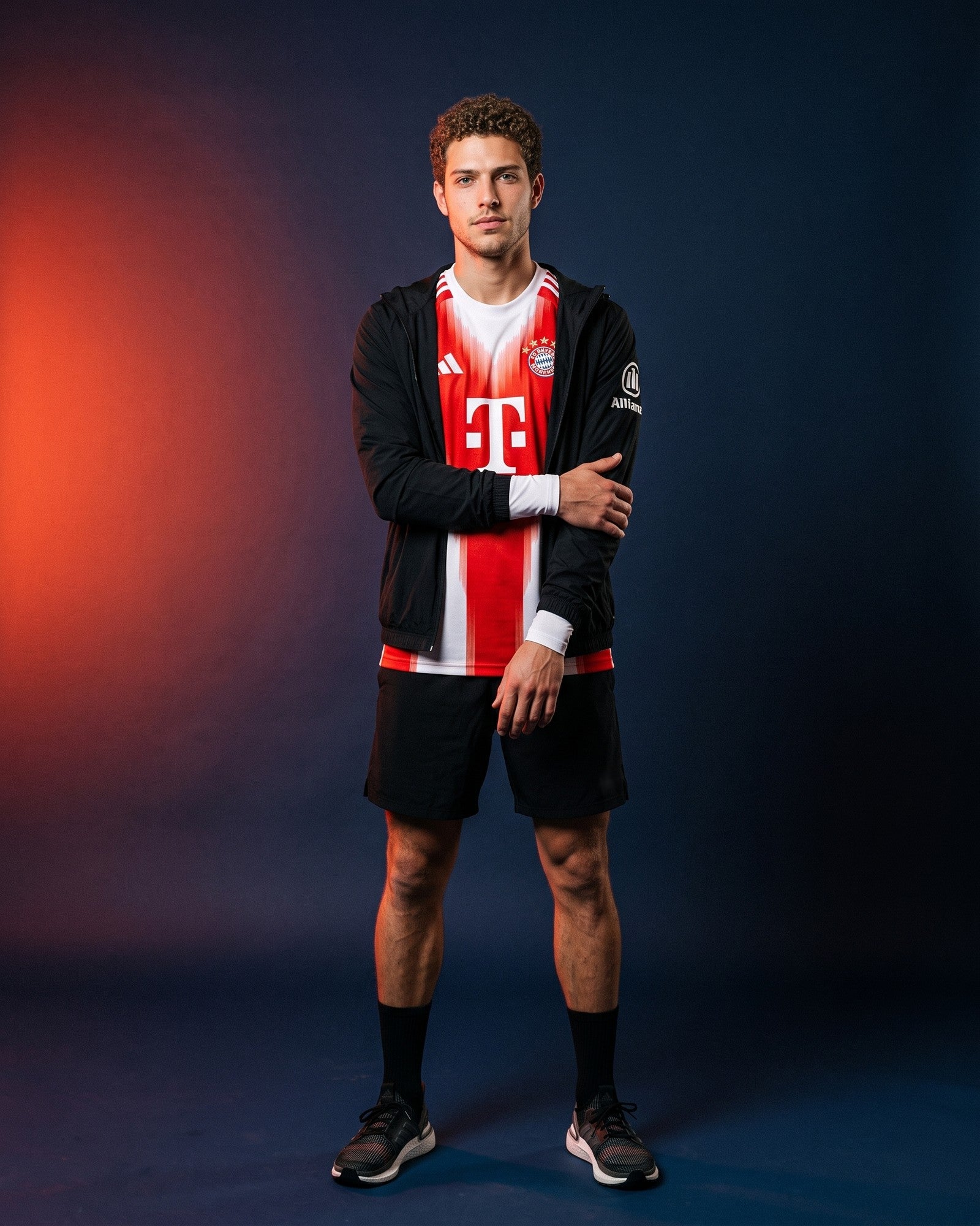 Bayern Munich Home N.Jackson 11 Shirt 25-26 - Men's