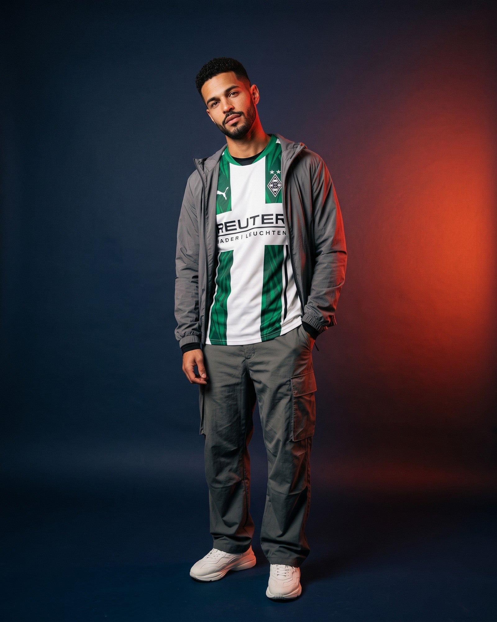 Borussia Mönchengladbach Home Reitz 27 Shirt 2024-2025 - Men's