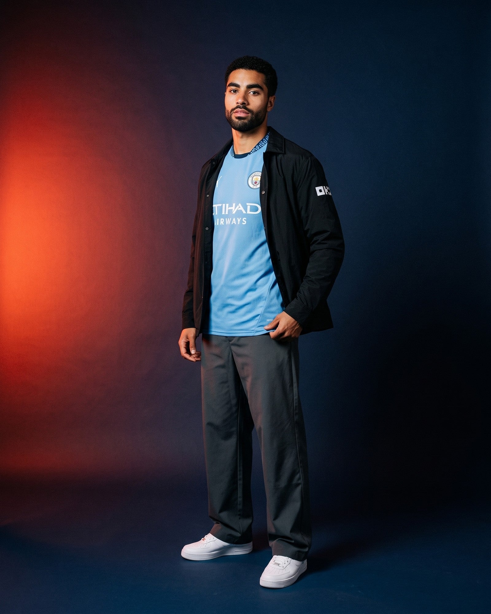 Camiseta Man City De Bruyne 17 Local 2024-2025 (Premier League) - Men's