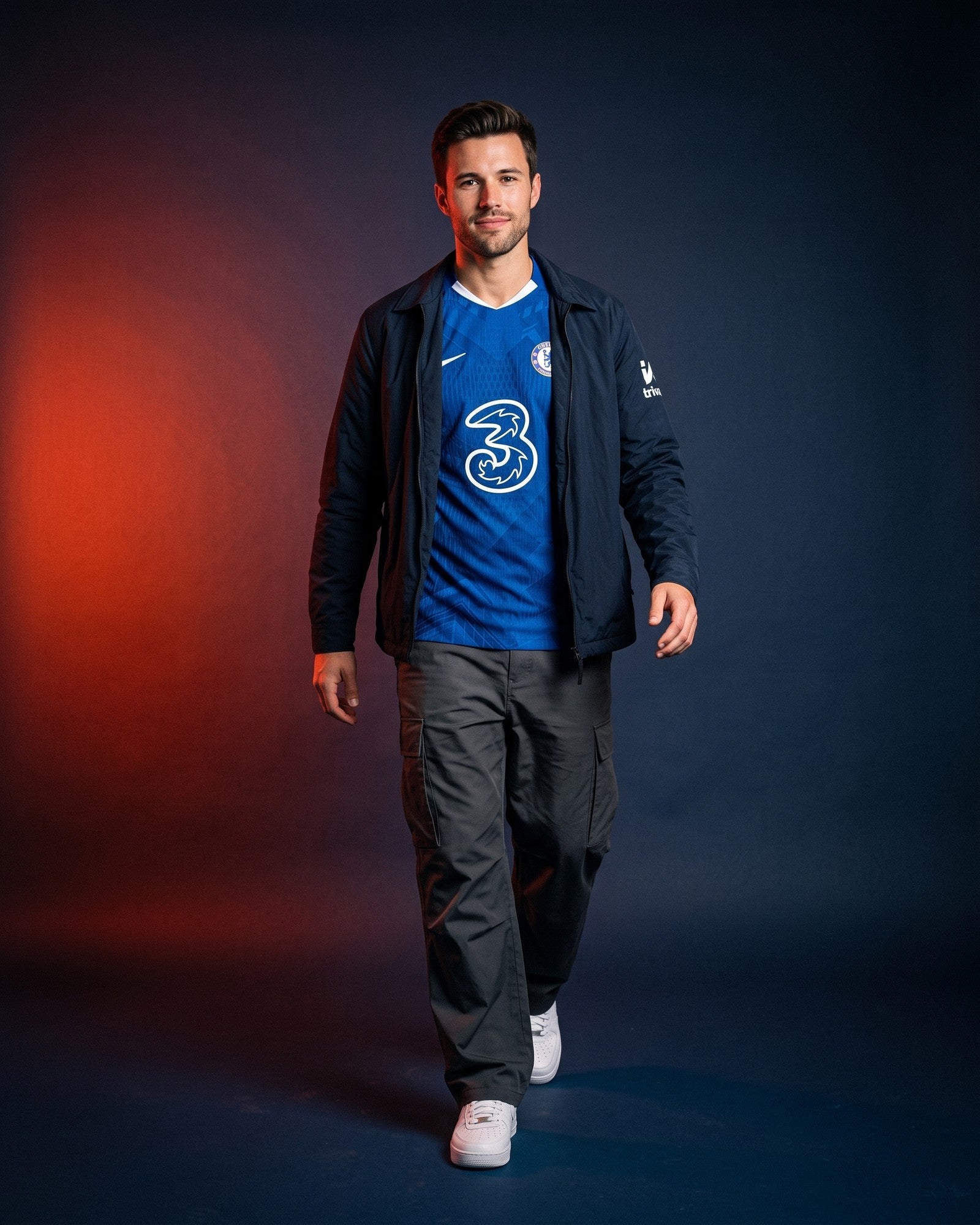 Chelsea Home Enzo 8 Shirt 2025-2026 (Premier League) - Men's
