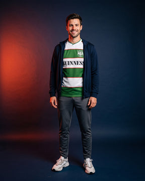 Cork City FC No.10 (Brooking) Home Retro Shirt 1984-1985 (Retro Flock Printing) - Men's