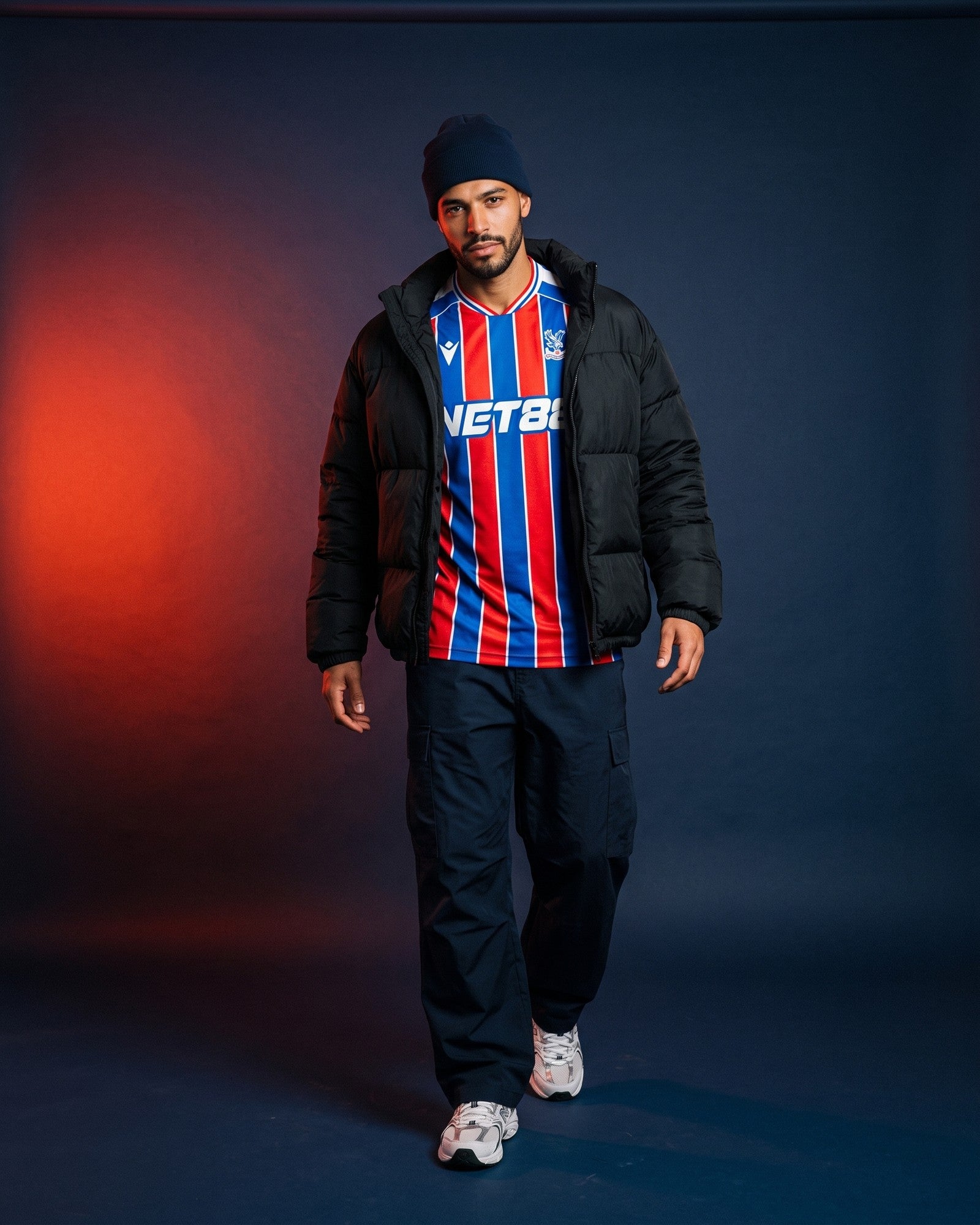 Crystal Palace Home Shirt 2025-2026 Fan Style (Premier League)