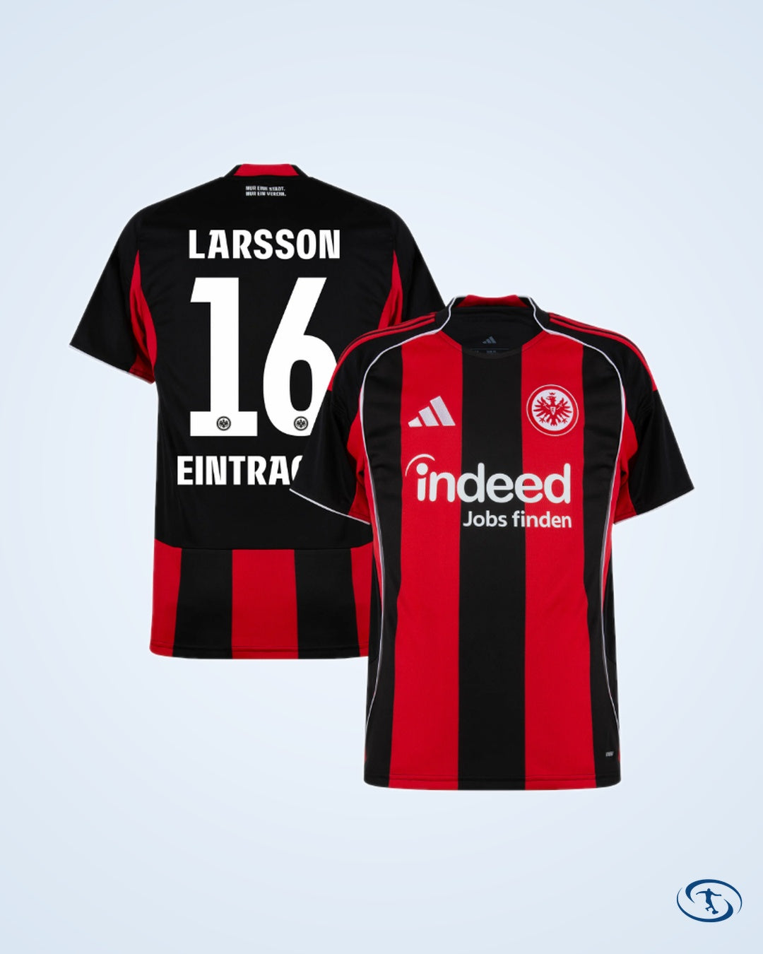 Eintracht Frankfurt Home Shirt 2025-2026 (Official Printing)