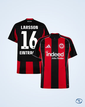 Eintracht Frankfurt Home Shirt 2025-2026 (Official Printing)