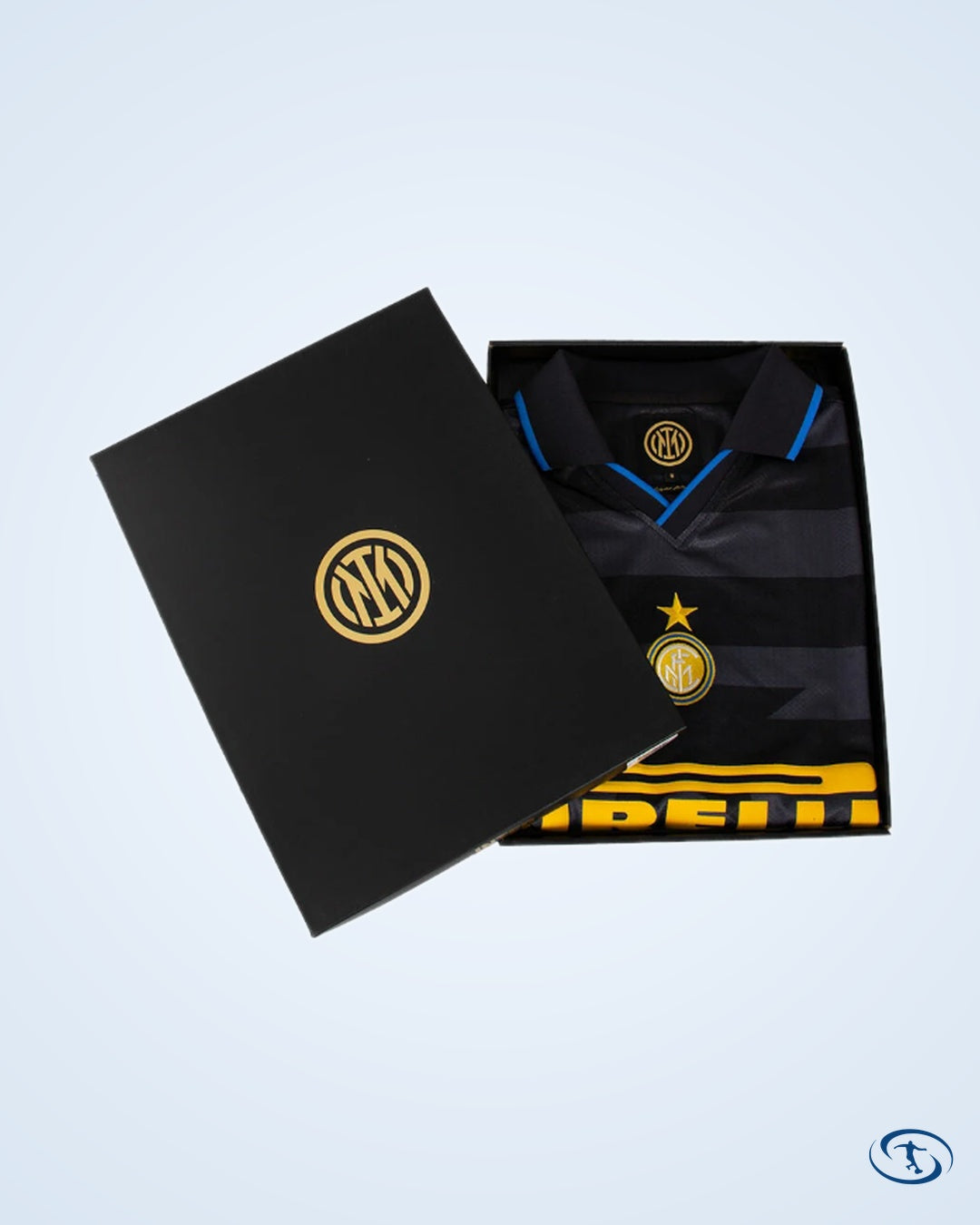 Inter Milan Away Retro Player  Number Shirt 1997-1998 (Retro Flock Printing) - Men's