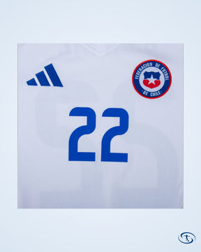 Chile Away B.B Díaz 22 Shirt 2024-2025 (Official Printing) - Men's