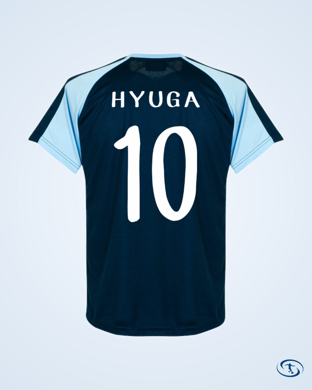 Toho 2 Newteam Hyuga 10 Official Shirt (Retro Flock Printing) - Men's