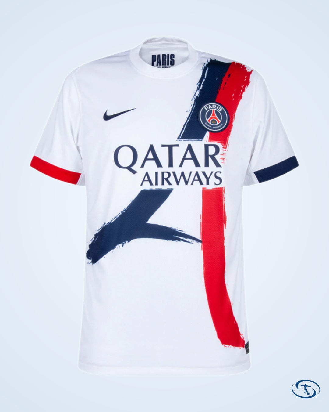 PSG Away D.Doué 14 Shirt 2024-2025 (Official Cup Printing) - Men's | Sant Sport