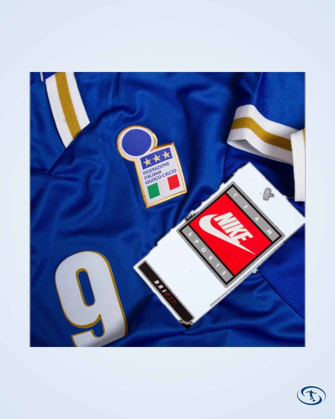 Italy 1996-1998 Home Shirt - NEW FACTORY SEALED - Match Issue No.9 (Torricelli) - Size XL - Men's