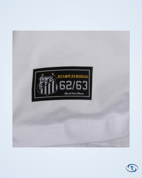 Santos Retro Home L/S Pelé 10 Shirt 1963 (Retro Flock Printing) - Men's