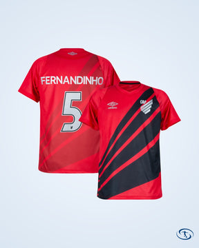 Athletico Paranaense Home Fernandinho 5 Shirt 2024 (Official Printing) - Men's