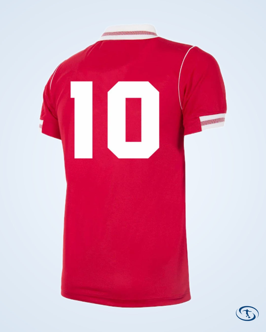 S.L. Benfica Home Number Retro Shirt 1992-1993 (Retro Flock Printing) - Men's
