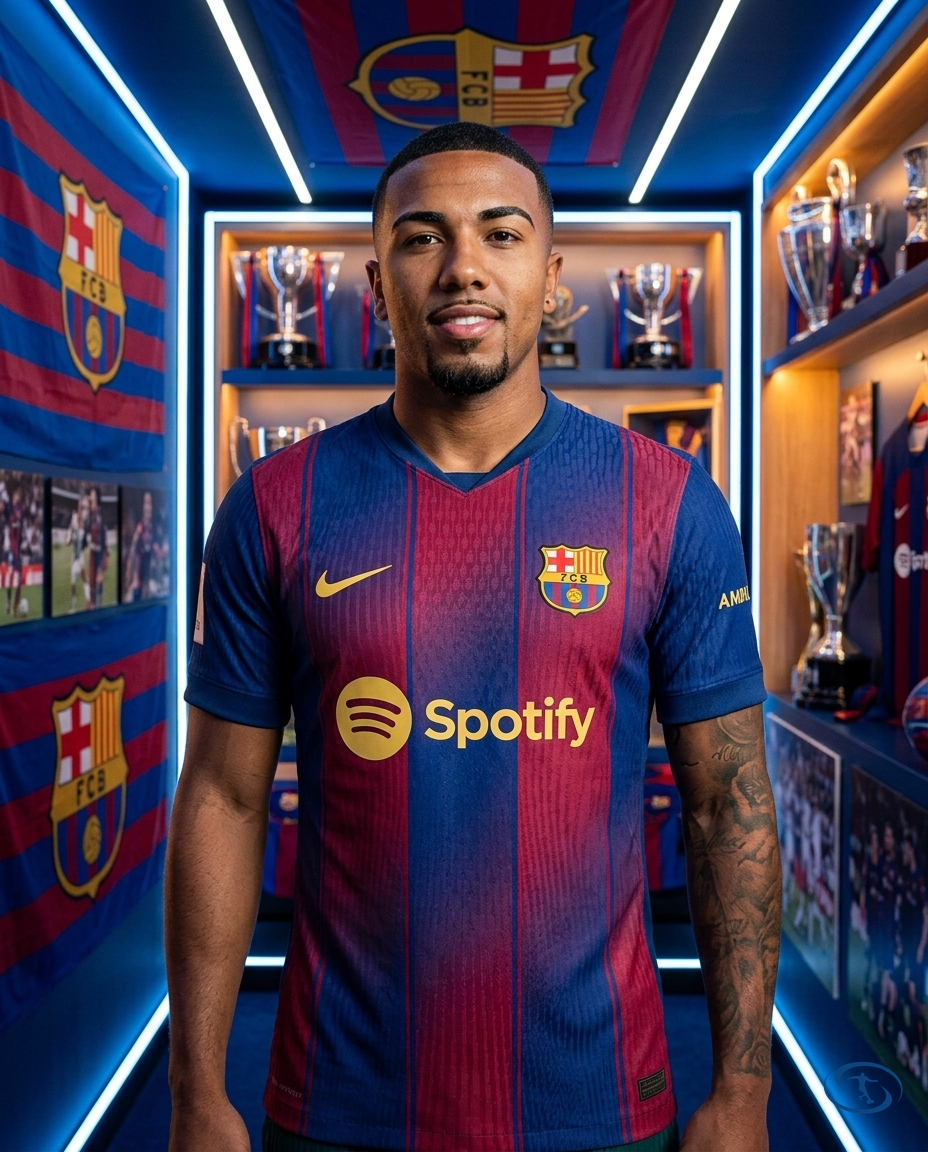 Camisa Barcelona Home 25/26 Torcedor Nike Masculino - Azul Grená - Front View | Sant Sport