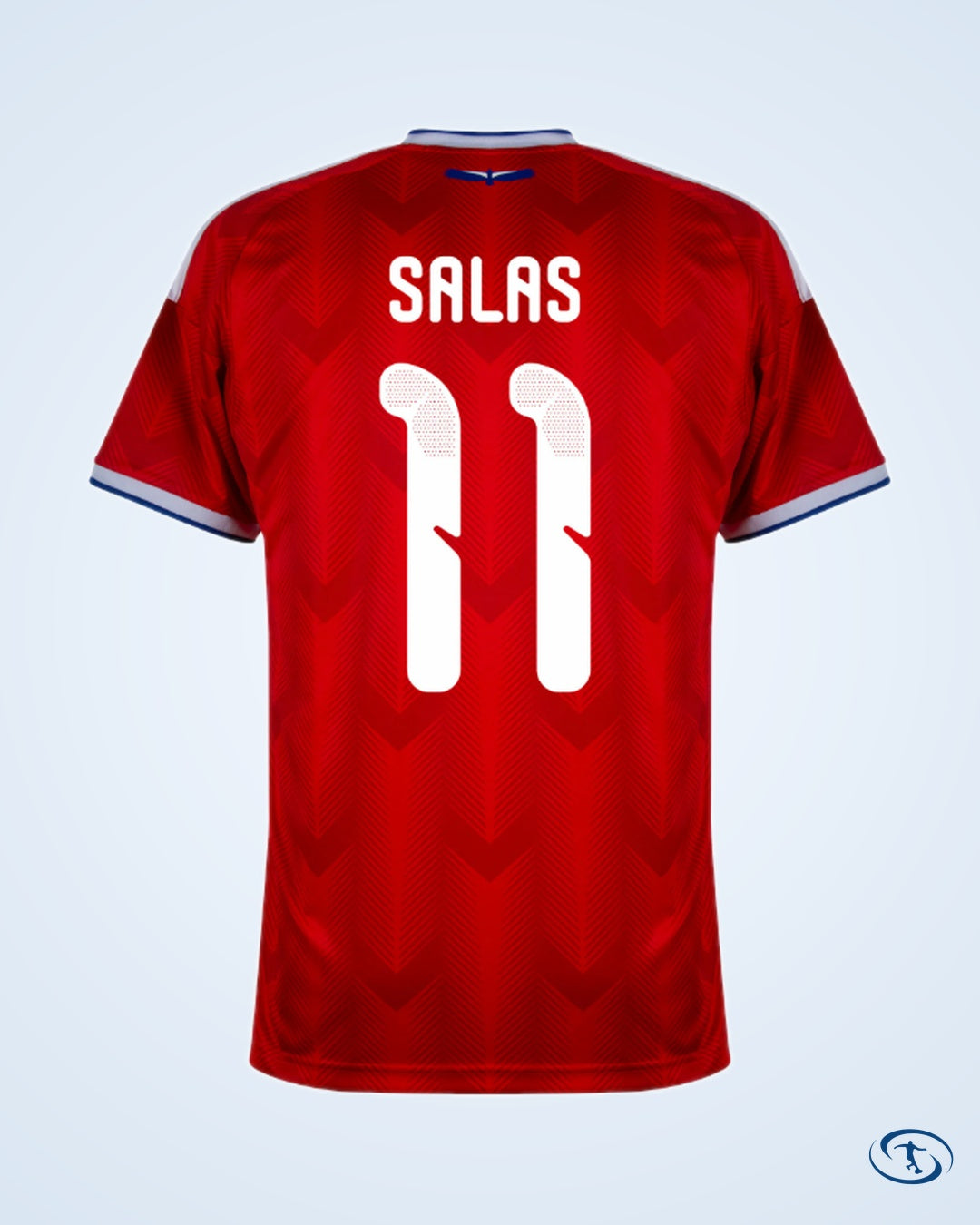 Chile Home Shirt 2026-2027 Fan Version (Official Printing)
