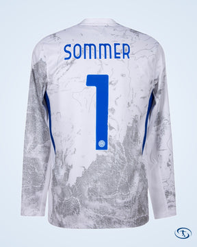 Inter Milan 4th GK Sommer 1 Shirt 2025-2026 (Official Printing) - Men's