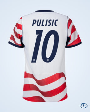 USA Home Pulisic 10 Shirt 2026-2027 (Official Printing) - Men's