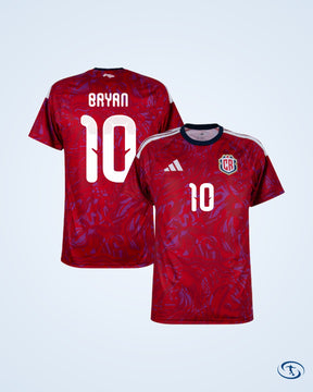 Costa Rica Home Shirt 2026-2027 Fan Version (Official Printing)