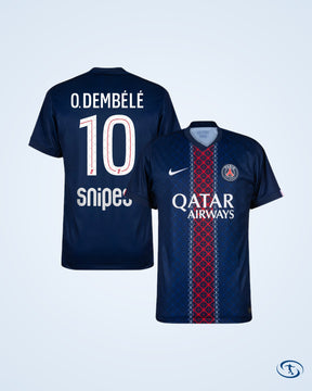 PSG Home Shirt 2025-2026 (Official Ligue 1 Printing) Fan Version