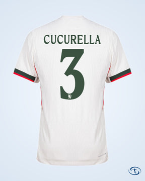 Chelsea Away Cucurella 3 Shirt 2025-2026 (Champions League)