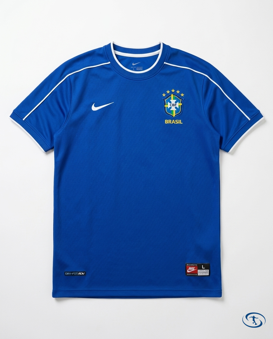 Brazil Jersey Retro Away 1998 Nike Men's - Packshot | Sant Sport