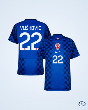 Croatia Away Player Number Shirt 2026 (Player Version) - Men's