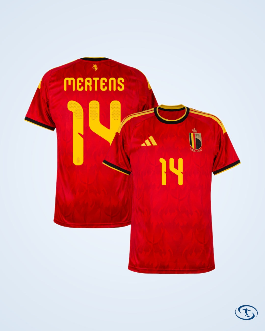 Belgium Home Shirt 2026-2027 Fan Version (Official Printing)