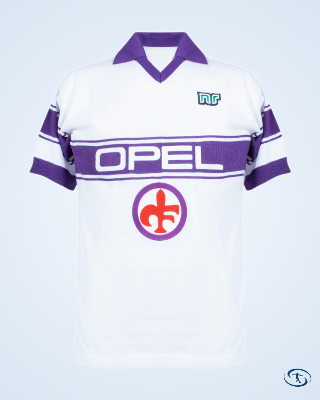 Ennerre Fiorentina Away Authentic Jersey (Remake) 1984-1985 - Men's | Sant Sport