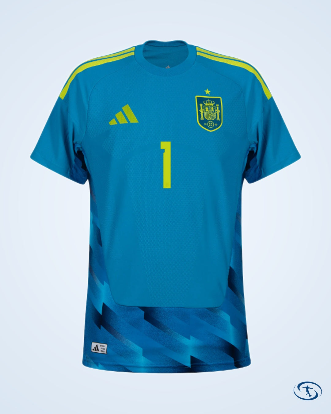 Spain Authentic Home GK Raya 1 Shirt 2026-2027 (Official Printing) - Men's | Sant Sport