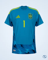 Spain Authentic Home GK Raya 1 Shirt 2026-2027 (Official Printing) - Men's | Sant Sport
