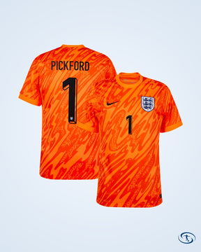 England Home GK Pickford 1 Shirt 2024-2025 - Men's