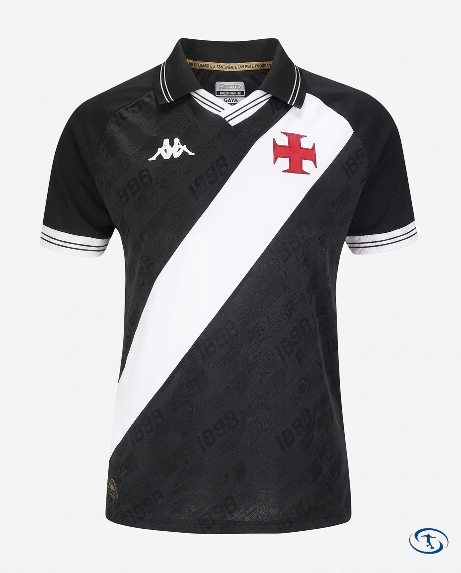 Vasco da Gama Jersey I 2025/26 Kappa Women's - Packshot | Sant Sport