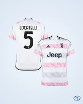 Juventus Away Locatelli 5 Shirt 2023-2024 (Official Printing) - Men's
