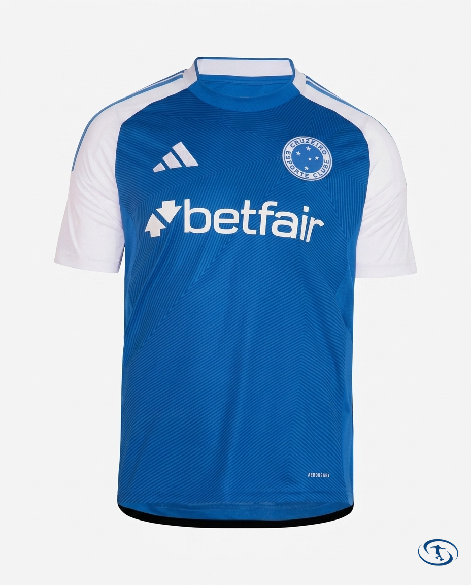 Cruzeiro Jersey Home 2025/26 - Packshot | Sant Sport