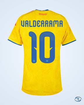 Colombia Authentic Shirt 2026-2027 Player Version (Official Printing)