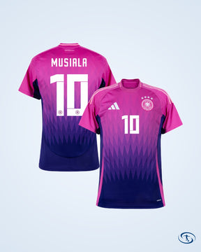 Germany Away Player Number Shirt 2024-2025 (Danke Bastian Printing) - Men's