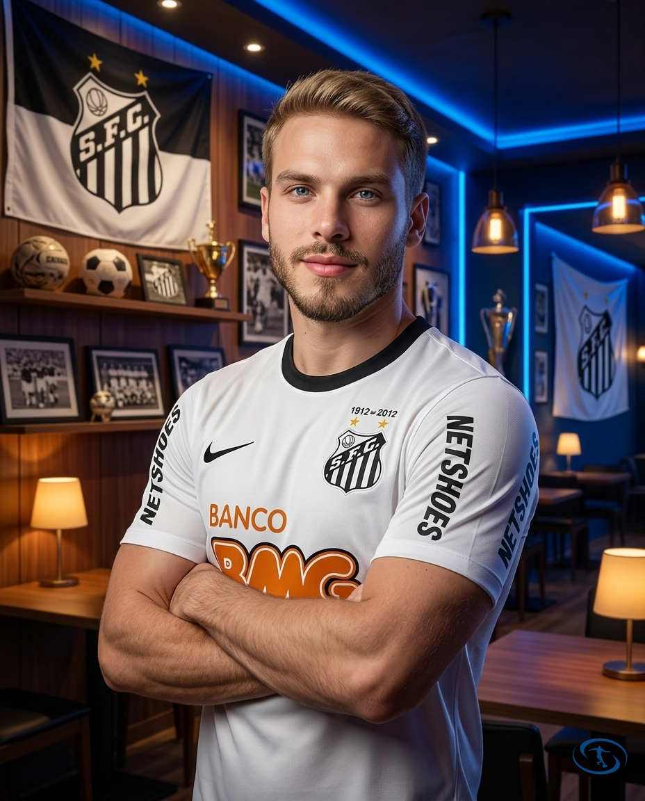Santos Jersey Retro 2012/13 Nike Men's - White - Side View | Sant Sport