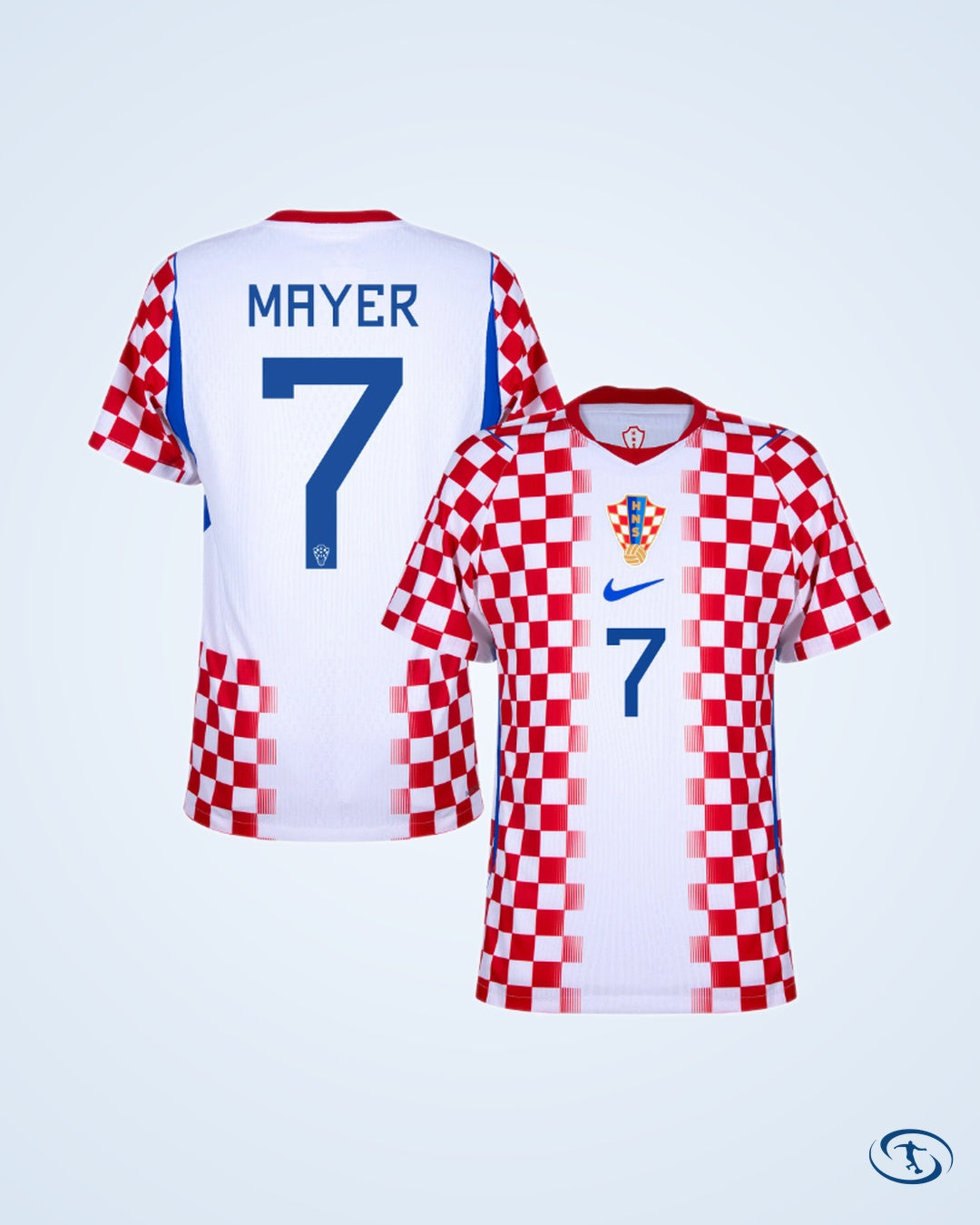 Croatia Home Majer 7 Shirt 2026 (Official Printing) - Men's | Sant Sport