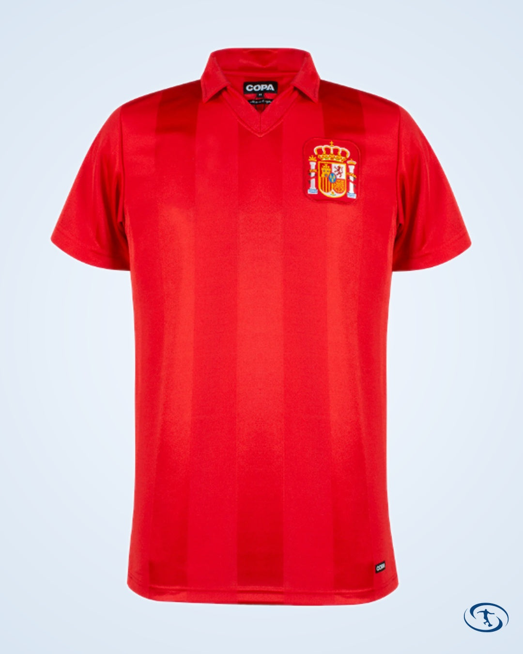 Spain Home Carrasco 11 Retro Shirt Euro 1984 (Retro Flock Printing) - Men's | Sant Sport