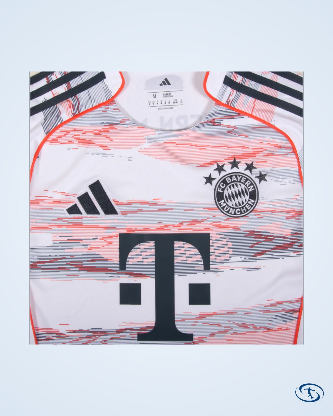 Bayern Munich Away Shirt 2025-2026 Fan Version (Official Printing)