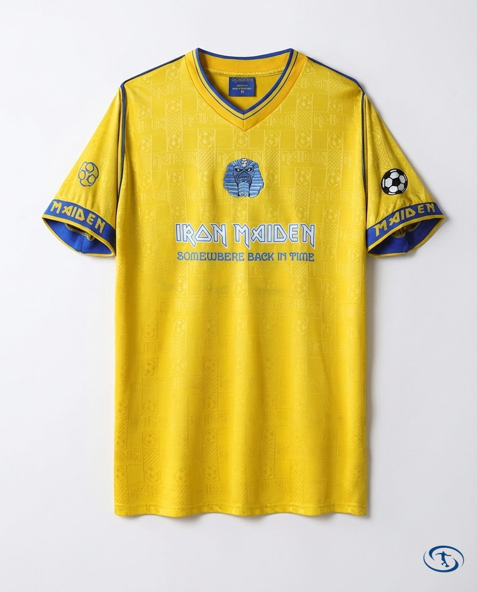 Retro West Ham X Iron Maiden Jersey 2008 - Packshot | Sant Sport